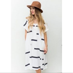 Humble Hilo tunic maternity dress Blanca